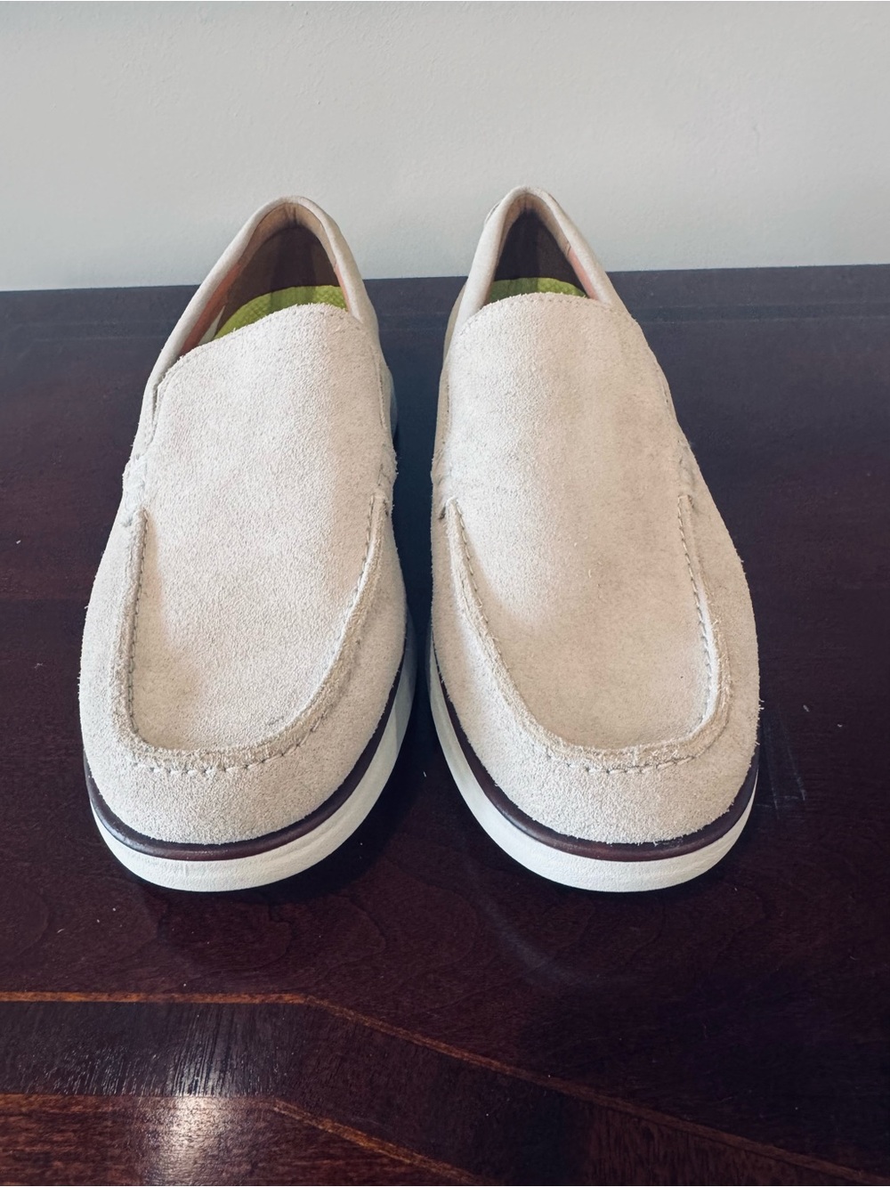 Florsheim Tropics Venetian Men’s Loafers "Off White" / "Ice Colorway 8M NWOB